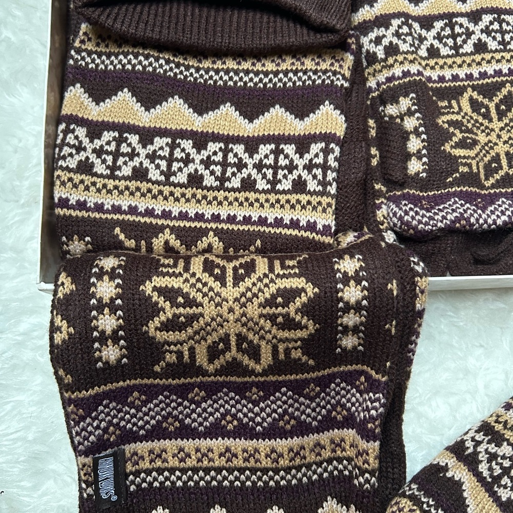 Reversible Set Touch Screen Compatible Gloves - Picture 3 of 7